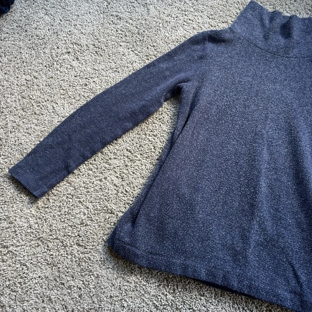 J. Crew Blue Cowl Neck Pullover Sweater Size Extra Small